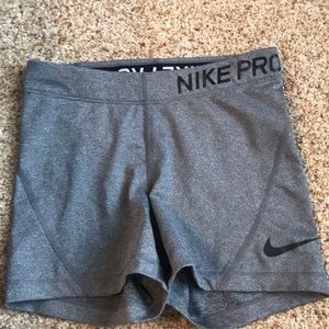 Grey Nike Pros